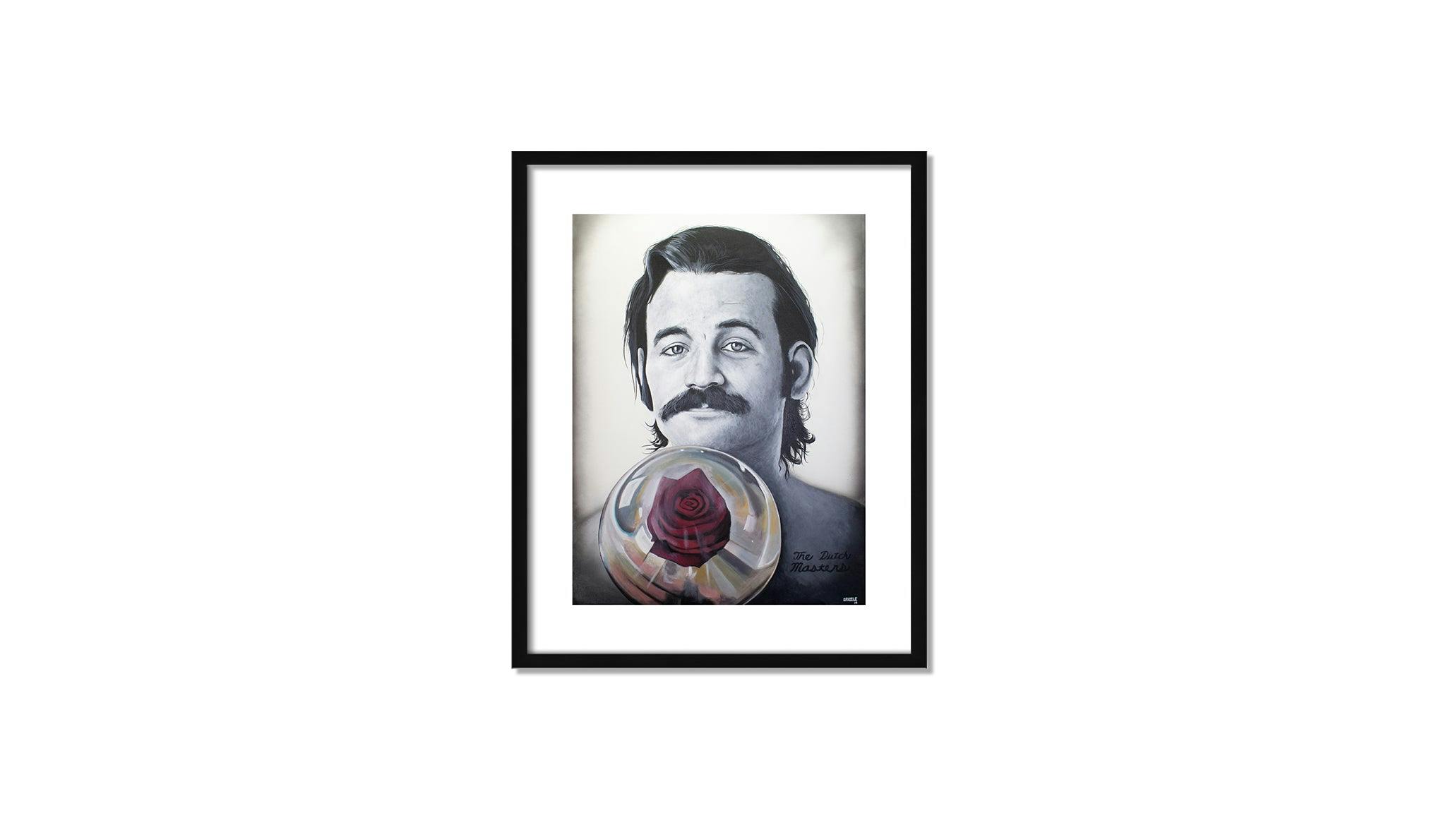 Paper w/ Black Frame